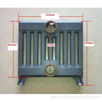 Nine column cast iron radiator